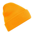 Orange fluo - Front - Beechfield - Bonnet à revers - Mixte