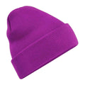 Magenta - Front - Beechfield - Bonnet à revers - Mixte