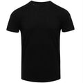 Noir - Front - AWDis - Tee-shirt Tri Blend - Hommes