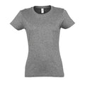 Gris chiné - Front - SOLS - T-shirt IMPERIAL - Femme