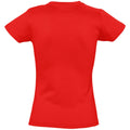 Rouge - Back - SOLS - T-shirt IMPERIAL - Femme