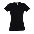 Noir - Front - SOLS - T-shirt IMPERIAL - Femme