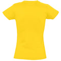 Jaune - Back - SOLS - T-shirt IMPERIAL - Femme