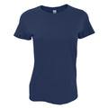 Bleu marine - Front - SOLS - T-shirt IMPERIAL - Femme