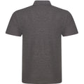 Gris foncé - Back - Pro RTX - Polo manches courtes - Hommes