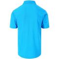 Turquoise vif - Back - Pro RTX - Polo manches courtes - Hommes