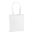 Blanc - Front - Westford Mill - Sac de rangement coton