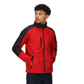 Rouge classique - Noir - Side - Regatta - Veste Softshell HYDROFORCE - Homme