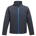 Bleu marine-bleu roi - Front - Regatta - Veste softshell ABLAZE - Homme