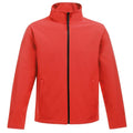 Rouge-noir - Front - Regatta - Veste softshell ABLAZE - Homme