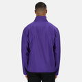 Violet-noir - Side - Regatta - Veste softshell ABLAZE - Homme