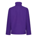 Violet-noir - Back - Regatta - Veste softshell ABLAZE - Homme