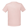 Rose pâle - Back - Fruit Of The Loom - T-shirt manches courtes ICONIC -  Unisexe