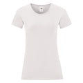 Blanc - Front - Fruit Of The Loom - T-shirt manches courtes ICONIC - Femme