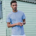 Bleu - Back - AWDis - T-shirt manches courtes JUST TS - Homme