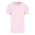 Rose - Front - AWDis - T-shirt manches courtes JUST TS - Homme