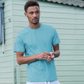 Bleu clair - Back - AWDis - T-shirt manches courtes JUST TS - Homme