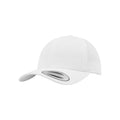 Blanc - Front - Flexfit - Casquette courbée classique -  Adulte