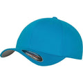 Bleu vif - Front - Flexfit - Casquette peignée WOOLY - Unisexe