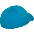 Bleu vif - Back - Flexfit - Casquette peignée WOOLY - Unisexe