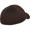 Marron - Back - Flexfit - Casquette peignée WOOLY - Unisexe