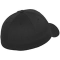 Noir - Back - Flexfit - Casquette peignée WOOLY - Unisexe