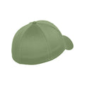 Vert de gris foncé - Back - Flexfit - Casquette peignée WOOLY - Unisexe