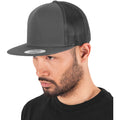 Gris foncé - Side - Flexfit - Casquette de camionneur classique -