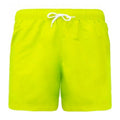 Jaune fluo - Front - Proact - Short de bain - Adulte