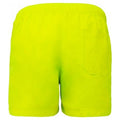 Jaune fluo - Back - Proact - Short de bain - Adulte