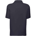 Bleu marine foncé - Back - Fruit Of The Loom - Polo manches courtes - Unisexe