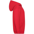 Rouge - Back - Fruit of the Loom - Veste à capuche - Enfant