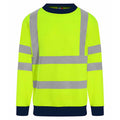 Jaune - bleu marine - Front - PRO RTX - Sweat - Homme