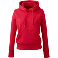 Rouge - Front - Anthem - Sweat à capuche - Femme