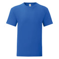 Bleu roi - Front - Fruit Of The Loom - T-shirt ICONIC - Hommes