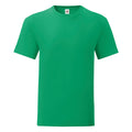 Vert - Front - Fruit Of The Loom - T-shirt ICONIC - Hommes