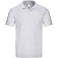 Gris chiné - Front - Fruit of the Loom - Polo ORIGINAL PIQUE - Homme