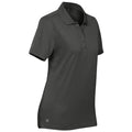 Gris foncé - Side - Stormtech - Polo ECLIPSE - Femme