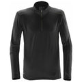 Noir - Gris - Front - Stormtech - Haut polaire PULSE - Homme