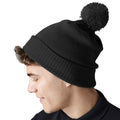 Anthracite - Back - Beechfield - Bonnet SNOWSTAR