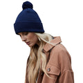 Bleu marine - Back - Beechfield - Bonnet SNOWSTAR