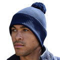 Bleu marine - Side - Beechfield - Bonnet SNOWSTAR