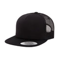 Noir - Front - Flexfit - Casquette trucker