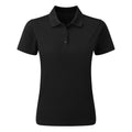 Noir - Front - Premier - Polo - Femme