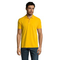 Jaune - Back - SOLS - Polo manches courtes PRIME - Homme