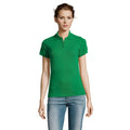 Vert - Back - SOLS - Polo manches courtes PRIME - Femme