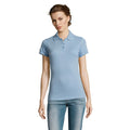 Bleu ciel - Side - SOLS - Polo manches courtes PRIME - Femme