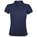 Bleu marine - Front - SOLS - Polo manches courtes PRIME - Femme