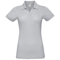 Gris - Front - SOLS - Polo manches courtes PRIME - Femme