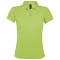 Vert clair - Front - SOLS - Polo manches courtes PRIME - Femme